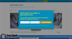 Desktop Screenshot of acaorendaonline.com